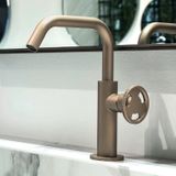  Vòi chậu lavabo cao 220mm bằng đồng Tibò - TIB1MC 