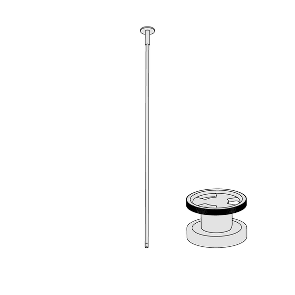  Vòi chậu lavabo âm trần bằng đồng Tibò - TIB21-TIB25 