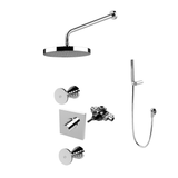  Vòi sen gắn tường điều chỉnh nhiệt độ có sen cầm tay bằng đồng Titian - TIT-WSHOWER1 