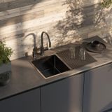  Chậu rửa chén bát stainless steel 1 hố TKI38 