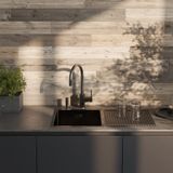  Chậu rửa chén bát stainless steel 1 hố TKI38 