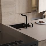  Chậu rửa chén bát stainless steel 1 hố TKI49 