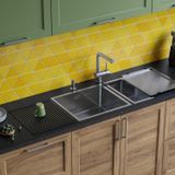  Chậu rửa chén bát stainless steel 1 hố TKI49 