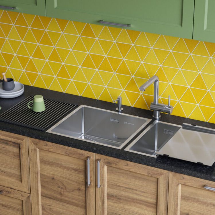  Chậu rửa chén bát stainless steel 1 hố TKI49 