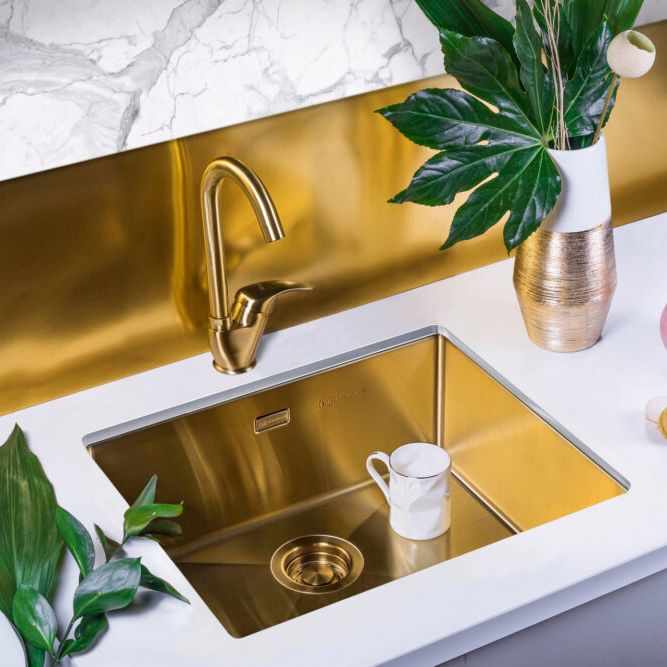  Chậu rửa chén bát stainless steel 1 hố TKI49 