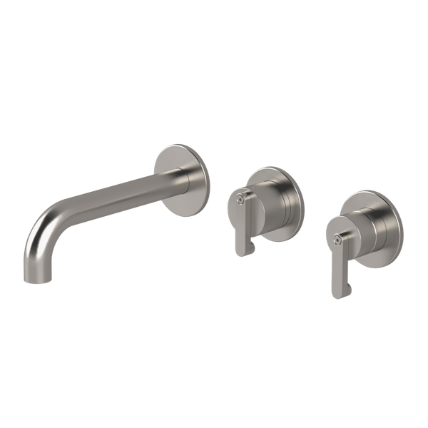  Vòi bồn tắm 3 lỗ gắn tường 3 đầu ra bằng stainless steel Kira - TKK88 