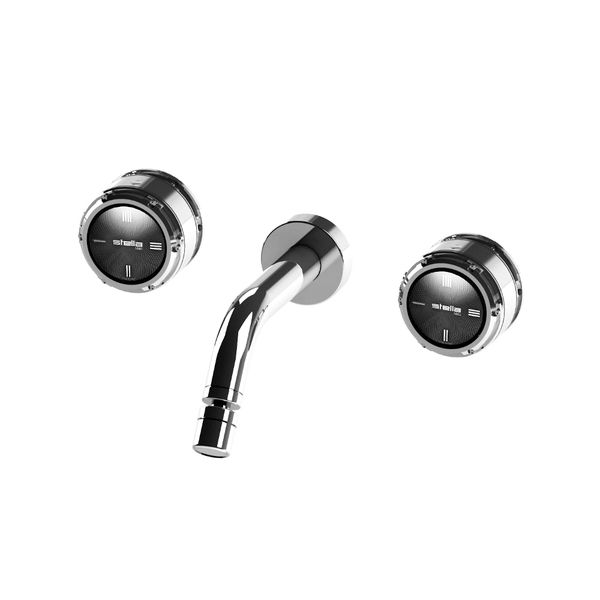  Vòi chậu lavabo gắn tường dài 165mm bằng đồng Timeaster - 3868TR-65 