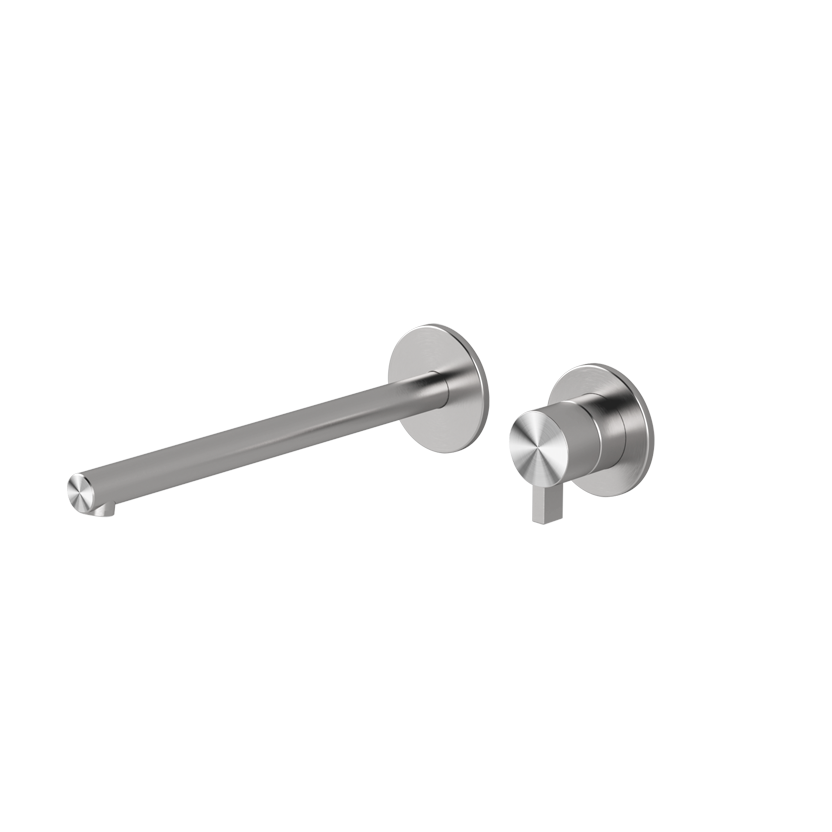 Vòi chậu lavabo gắn tường 2 lỗ dài 250mm bằng stainless steel Toox - TQN19 