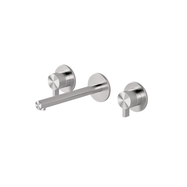  Vòi chậu lavabo gắn tường 3 lỗ dài 190mm bằng stainless steel Toox - TQN28 