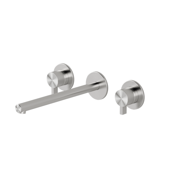  Vòi chậu lavabo gắn tường 3 lỗ dài 250mm bằng stainless steel Toox - TQN29 