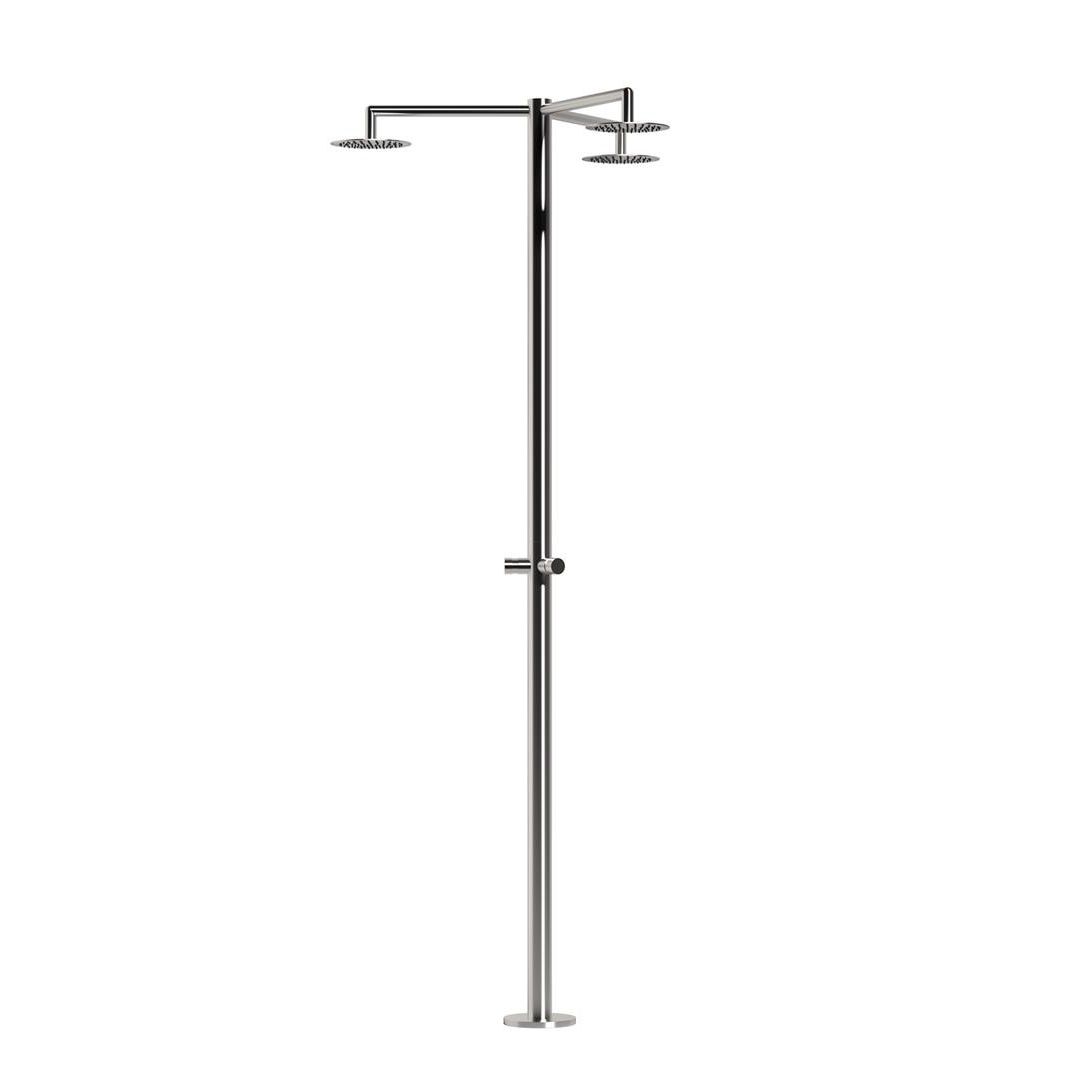  Sen cây ngoài trời ba tay sen bát sen ∅200mm bằng stainless steel 316L - TripleH-MS 