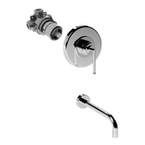  Vòi chậu lavabo gắn tường bằng đồng Titian - 3863MC 