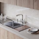  Chậu rửa chén bát stainless steel 1 hố TZV75 