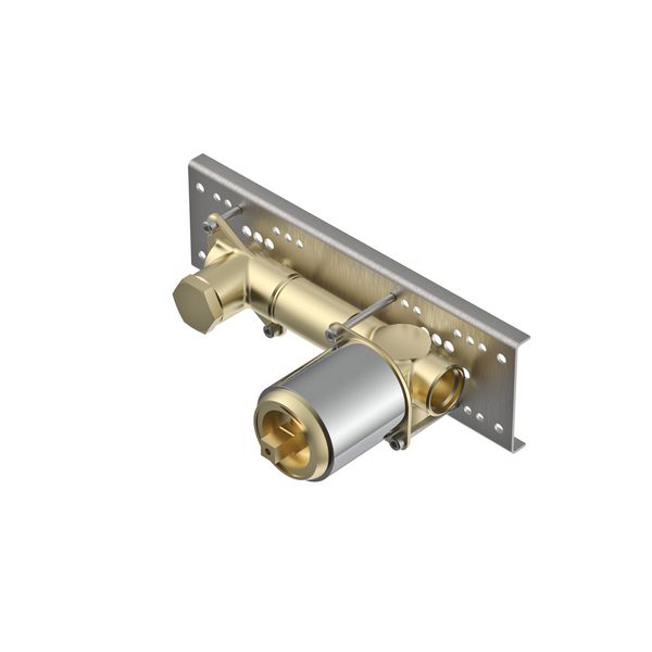  Vòi chậu lavabo gắn tường bằng đồng Sirius - 3861MCLT 