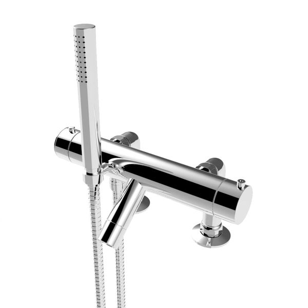  Vòi bồn tắm có sen cầm tay điều chỉnh nhiệt độ bằng đồng Bamboo - 3267TMRG306 