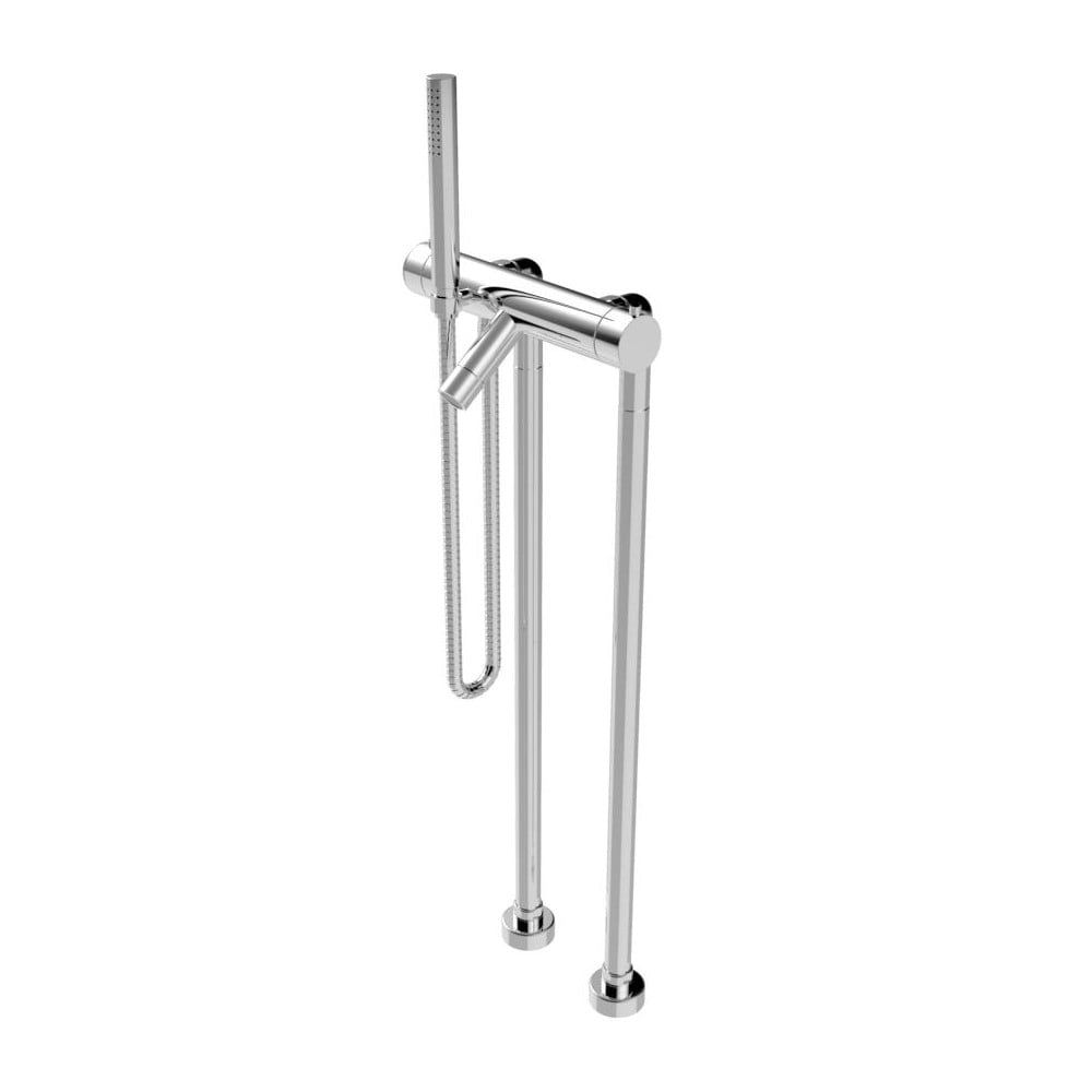  Vòi bồn tắm có sen cầm tay gắn sàn điều chỉnh nhiệt độ bằng đồng Bamboo - 3267TMCL306 