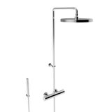  Sen cây với bát sen Ø300mm điều chỉnh nhiệt độ gắn tường bằng đồng Bamboo - 3287-304-300 