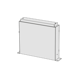  Vòi bồn tắm 4 lỗ có vòi sen cầm tay gắn thành dài 150mm bằng đồng bằng đồng Hugò - B4H2 