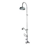  Sen cây gắn tường điều chỉnh nhiệt độ cổ điển bằng đồng Villa D'Este - Shower1 