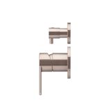  Bộ trộn 2 đầu ra bằng đồng MChampagne - W07TSPDFINCH 