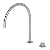  Vòi chậu lavabo xoay 2 lỗ cao 380mm bằng stainless steel Zero - ZER33 