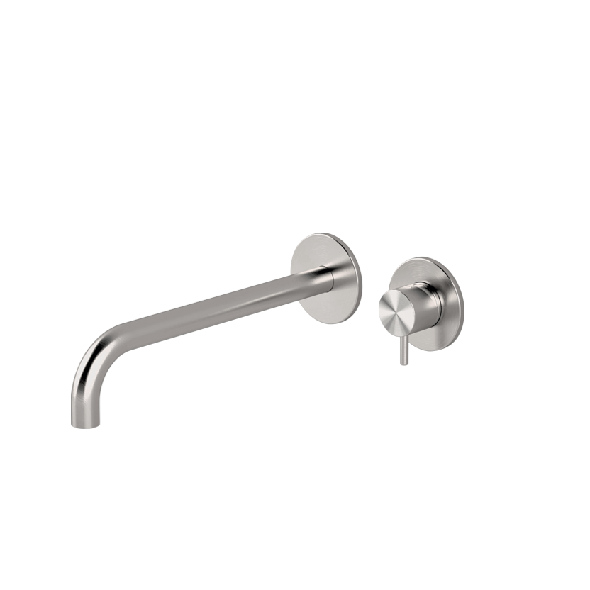  Vòi chậu lavabo gắn tường 2 lỗ dài 250mm bằng stainless steel Zero - ZRN19 