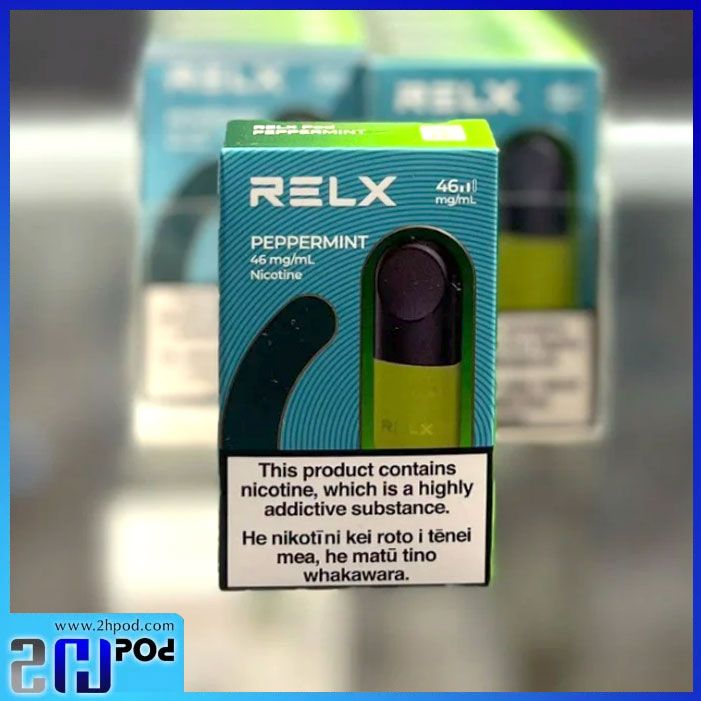  Đầu Pod RELX Pro vị Kẹo bạc hà - Peppermint dùng 1 lần 