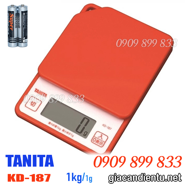 Cân điện tử Tanita KD187 1kg giá rẻ nhất