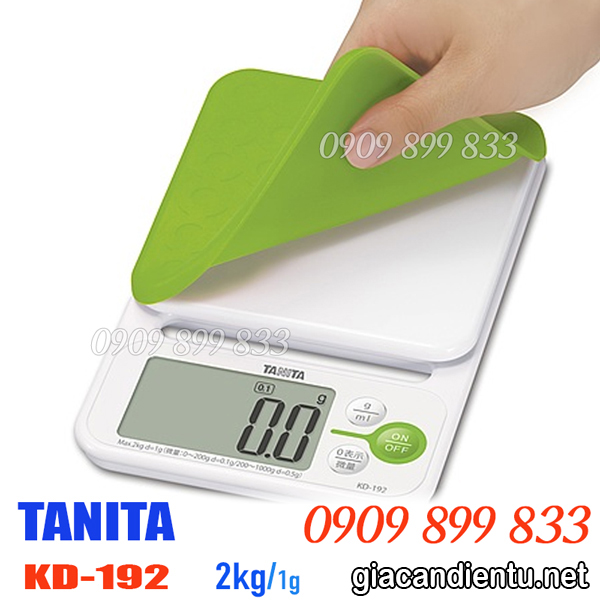 Cân điện tử 2kg Tanita KD-192 2kg