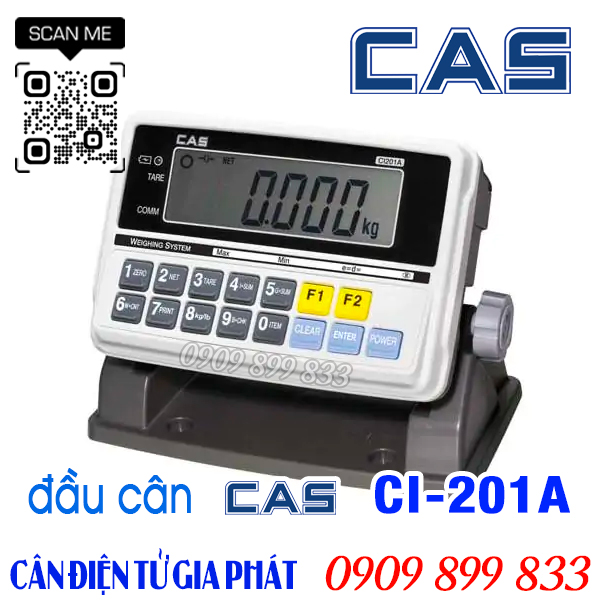 Đầu cân điện tử Cas CI-201A indicator - sửa cân điện tử Cas Ci-201A