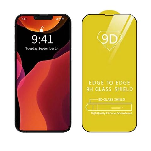  Miếng dán cường lực bảo vệ màn hình 9D 9H chất lượng cao cho iPhone 