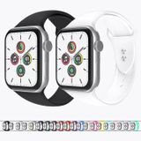  Dây đeo Silicon 2 nút gài cho Apple Watch 42/44mm 