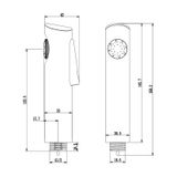  Đầu vòi xịt vệ sinh BS-320C 