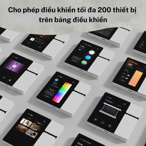  Màn hình điều khiển trung tâm tích hợp 3 công tắc điều khiển 