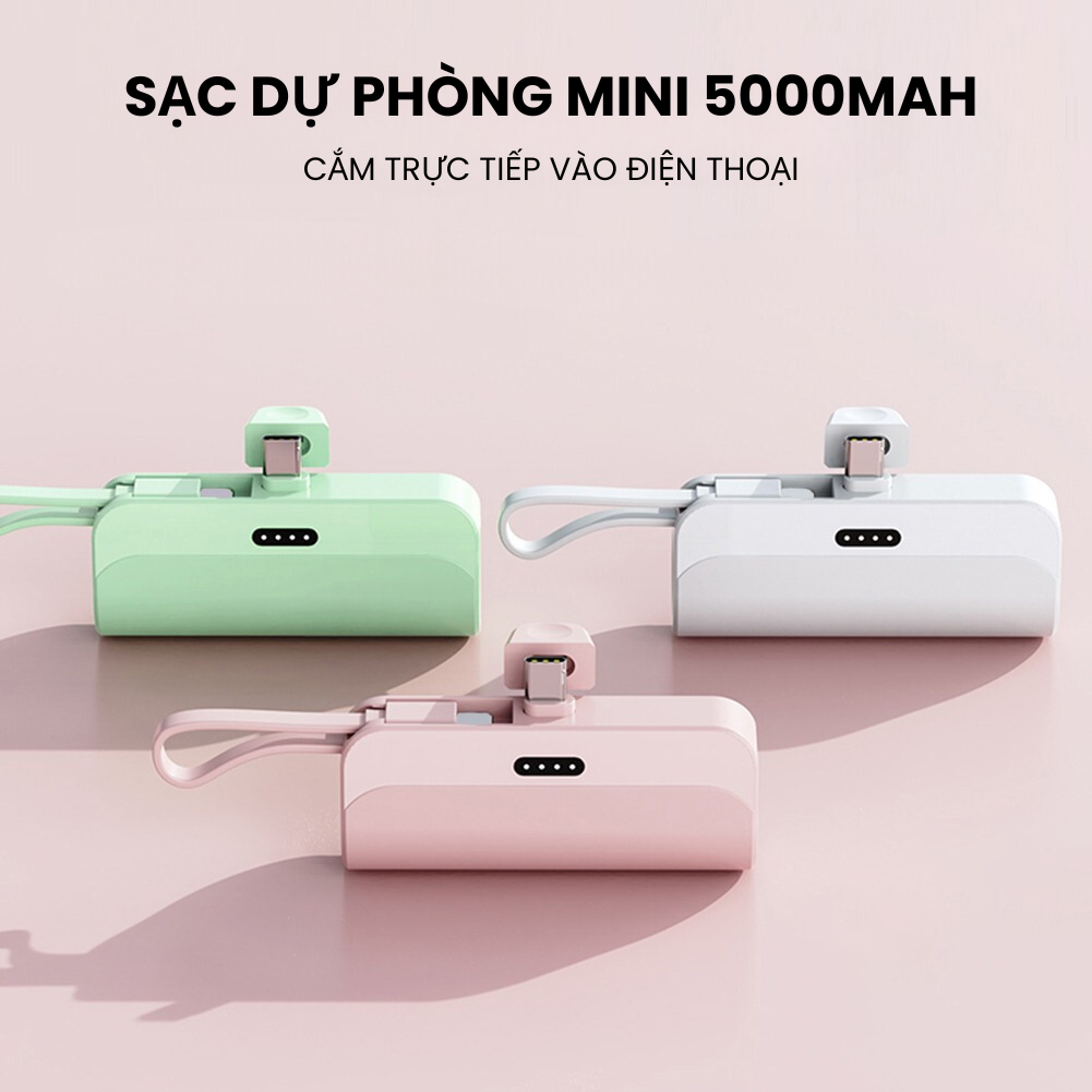 SẠC DỰ PHÒNG MINI DUNG LƯỢNG LỚN 20000MAH THIẾT KẾ NHỎ GỌN TIỆN LỢI