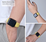  Dây đeo Silicon 1 nút gài cho Apple Watch 