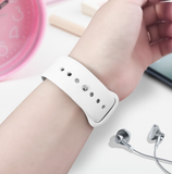  Dây đeo Silicon 1 nút gài cho Apple Watch 