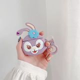  Vỏ tai nghe hoạt hình dễ thương có móc khóa cho Airpods Pro và Airpods 3 