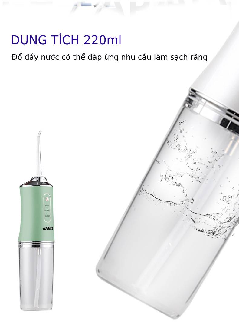 Irrigador Dental Portátil Recargable: ¡La Revolución en Tu Higiene Bucal! - Irrigador Dental Portátil Recargable