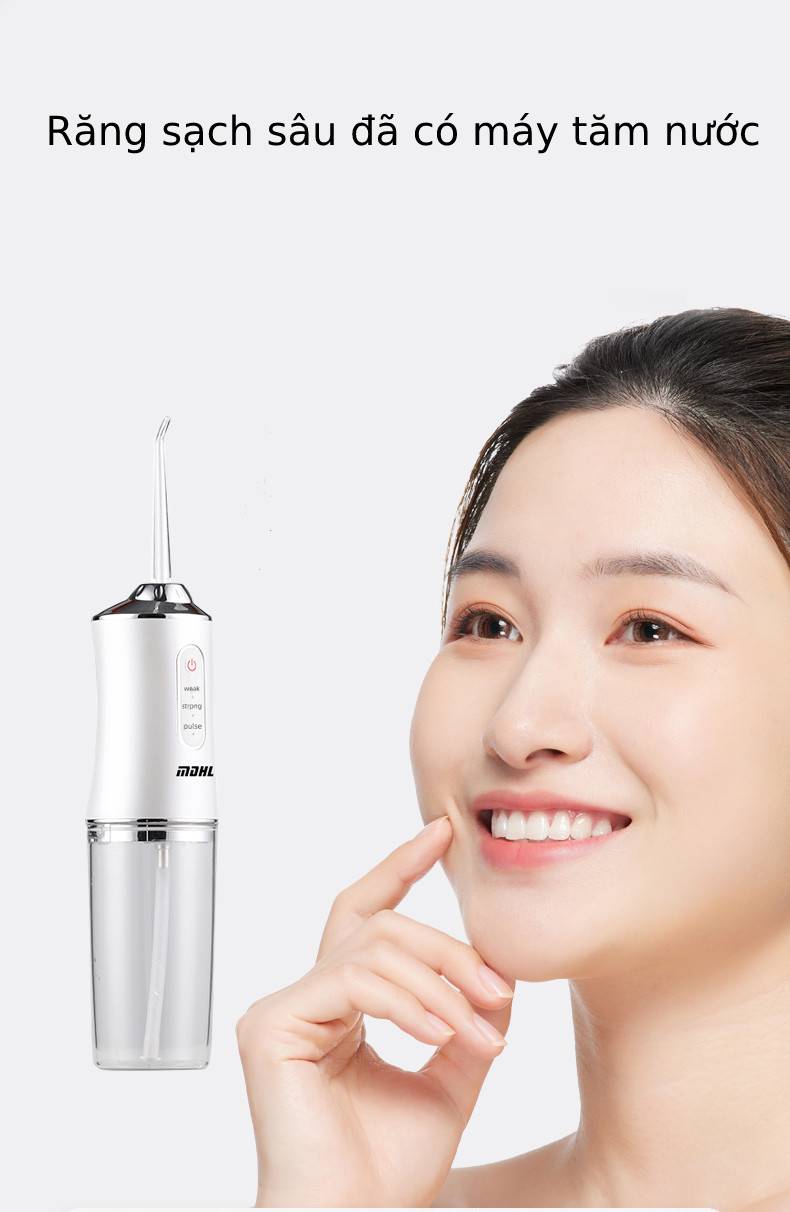 Irrigador Dental Portátil Recargable: ¡La Revolución en Tu Higiene Bucal! - Irrigador Dental Portátil Recargable