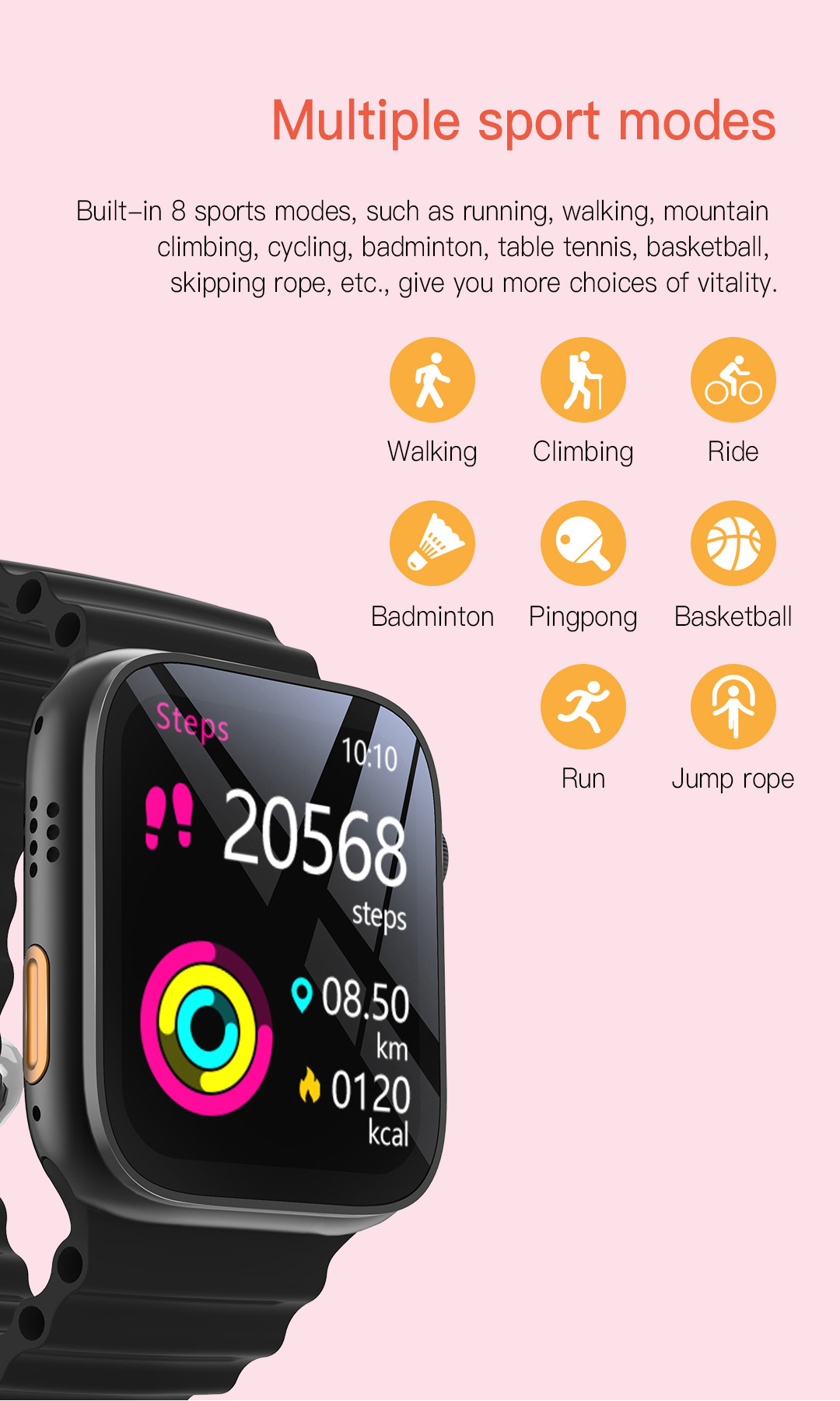RELOJ INTELIGENTE T800 ULTRA