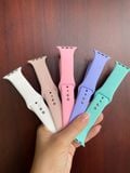  Dây đeo Silicon 2 nút gài cho Apple Watch 42/44mm 