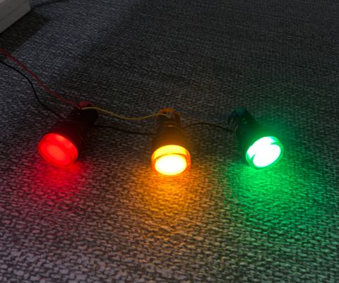  Đèn báo pha AD22-22DS 