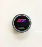  Củ sạc nhanh trên ô tô - Type C & USB 