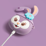  Vỏ tai nghe hoạt hình dễ thương có móc khóa cho Airpods Pro và Airpods 3 