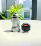  Củ sạc nhanh trên ô tô - Type C & USB 