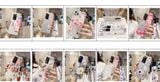  Ốp điện thoại họa tiết hoa có dây đeo tay 