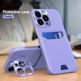  Ốp điện thoại có giá đỡ máy ảnh và ngăn đựng thẻ cho iPhone 