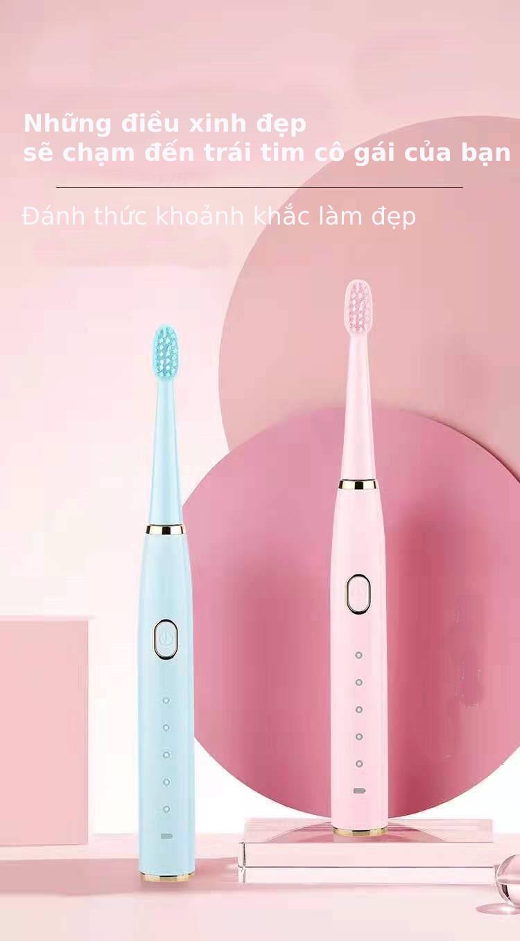 Cepillo Dental Eléctrico LKU5B: Revoluciona Tu Sonrisa - Cepillo Dental Dientes Eléctrico