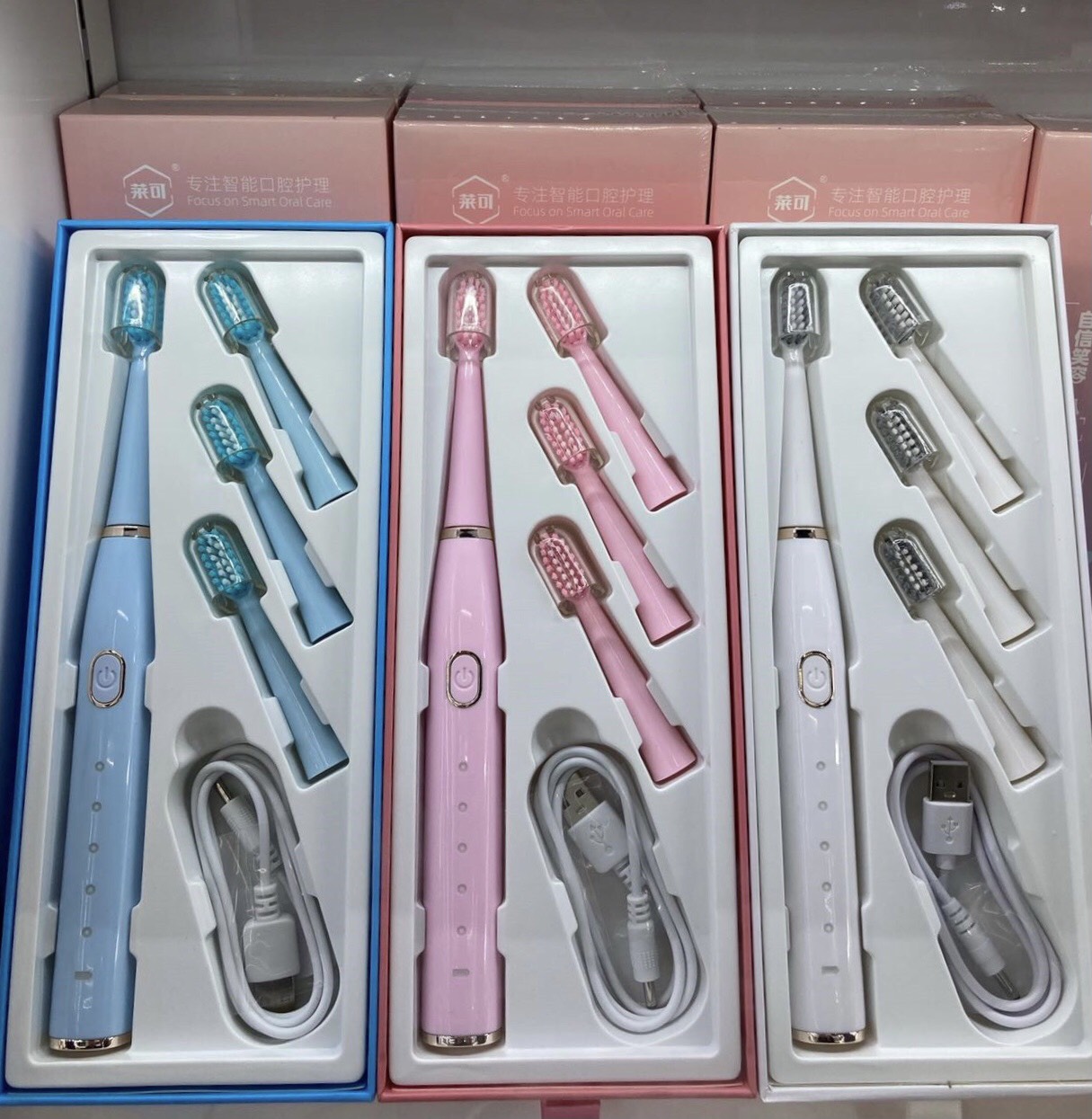 Cepillo Dental Eléctrico LKU5B: Revoluciona Tu Sonrisa - Cepillo Dental Dientes Eléctrico